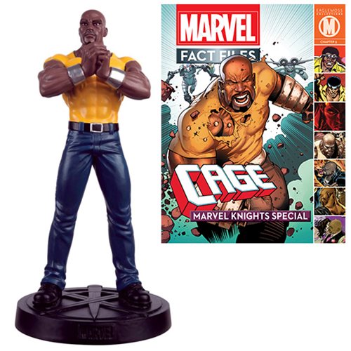 Marvel Fact Files Special #21 Luke Cage Statue with Collector Magazine